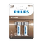 Batterie Alcaline C Lr14 Blister*2 - Philips