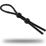 Ohmama Nero 19.0 Cm - Anello Fallico Regolabile per Pene e Testicol...