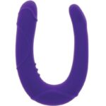 Get Real Viola 27.0 Cm - Dildo Doppio Mini Realistico Silicone Viola
