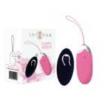 Uovo Vibrante Flippy Ii con Telecomando Rosa Rosa 13.0 Cm - Intense