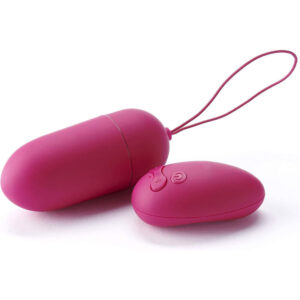 Ovetto Vibrante Wireless 10 Modalità Rosa Abs Piccolo - Control Ros...
