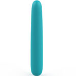 Vibratore Classico Ricaricabile 18 Cm 5 Modalit&agrave; Turchese Silicone ...