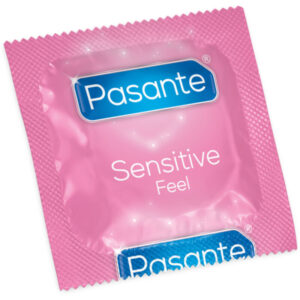 Preservativi Ultrasottili Sensitive Feel 144 Pezzi Trasparente Latt...