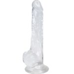 Dildo Realistico Trasparente 18 Cm Gelatina Ipoallergenica - Alive ...
