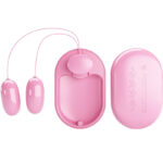 Stimolatore Clitorideo Bullet Doppio 12 Vibrazioni Rosa Silicone Us...