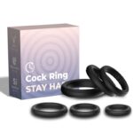 Set Anelli Classici per Pene 6 Pezzi Silicone Nero - Armony Nero