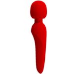 Massaggiatore Intimo A Bacchetta Meredith 21,5 Cm 7 Vibrazioni Ross...