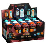 Masturbatore Maschile Victoria 15 Pezzi Texture Spirale Colori Asso...