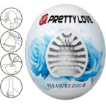 Pretty Love Bianco 5.5 Cm - Masturbatore Maschile Pleasure Egg Iii ...