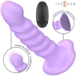 Vibratore Multifunzione Brenda 14 Cm 10 Vibrazioni Ventosa Viola Si...