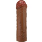 Guaina Estensore per Pene Nile Realistica Marrone 16,5 Cm - Pretty ...