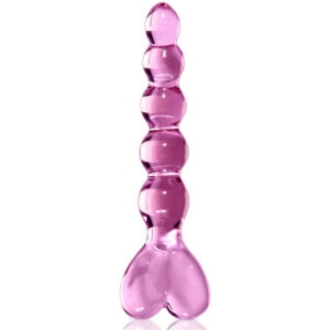 Massaggiatore in Vetro N. 43 Rosa 14.5 Cm - Icicles