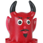 Condomerie 40 Mm - Preservativo Decorativo Dipinto A Mano Diavolo R...