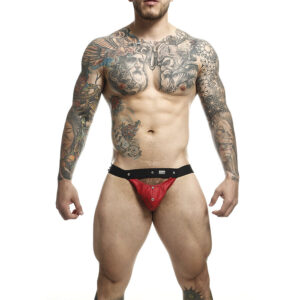 Malebasics Fetish Rosso Taglia Unica (38-44) - Jockstrap Fetish Ros...