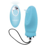 Ovetto Vibrante con Telecomando 8,9 Cm Blu Silicone - Toyjoy Blu 8....