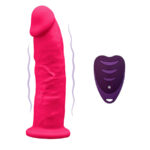 Vibratore Realistico 17 Cm Rosa Telecomandato Multifunzione Silicon...