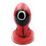 Condomerie - Preservativo Dipinto A Mano Cerchio Rosso Nero da Coll...