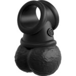 King Cock Elite Pipedream Nero 7.0 Cm - Anello per il Pene con Pall...
