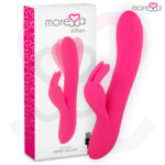 Ethan Premium Silicone Ricaricabile Rosa 20.5 Cm - Moressa