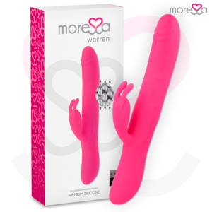 Silicone Ricaricabile Warren Premium Rosa 24.0 Cm - Moressa
