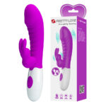 Vibratore Rabbit Naughty Bunny 21 Cm Stimolazione Clitoride e Punto...