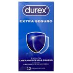 Preservativi Extra Sicurezza Spessi con Maggiore Lubrificazione Con...