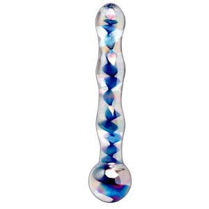 Massaggiatore in Vetro N. 8 Trasparente 17.8 Cm - Icicles