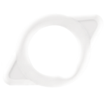 Anello Maximus Medio. Bianco 11.5 Cm - Joydivision