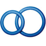 Rings - M Blu 11.0 Cm - Joydivision Potenzduo