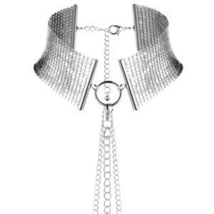 Désir Métallique Collana Metallica Argento Bondage Argento - Bijoux