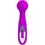 Massaggiatore Ricaricabile Wade 12 Funzioni Fucsia 15.0 Cm - Pretty...