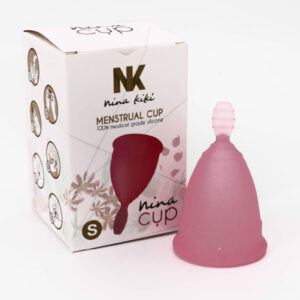 Coppa Mestruale Rosa Taglia S 6 + 1 in Omaggio - Nina Kikí