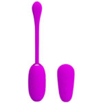 Shock Fun Uovo Vibrante ed Elettroshock Fucsia 10.5 Cm - Pretty Love
