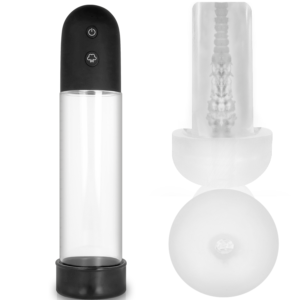 Rx11 Automatico con Masturbatore Nero 29.0 Cm - Pump Addicted