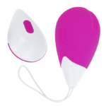 Uovo Vibrante 10 Modalit&agrave; Lilla e Bianco Fucsia 6.5 Mm - Ohmama