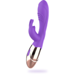Vibratore Viora Ricaricabile in Silicone Viola 24.0 Cm - Womanvibe