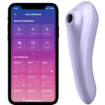 Vibratore Dual Pleasure Air Pulse Mauve Viola 24.0 Cm - Satisfyer
